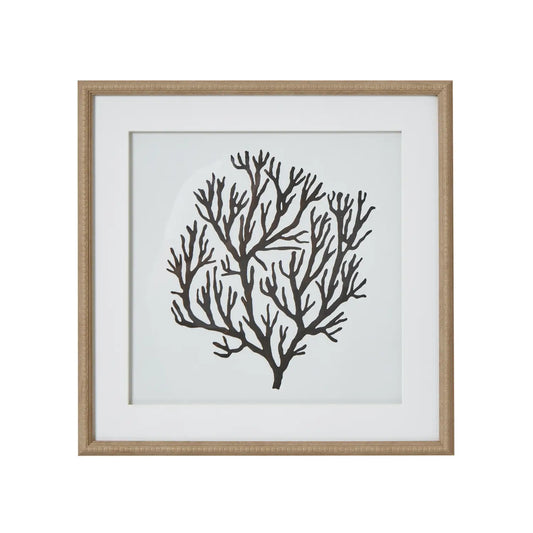 black-and-white-coral-artwork-in-wooden-square-frame-at-albury-house-interiors