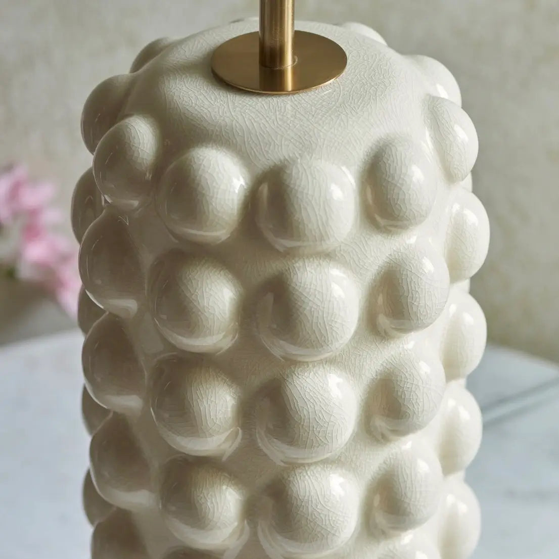 cream-off-white-crackle-ceramic-table-lamp-base-with-brass-lampholder-at-albury-house-interiors