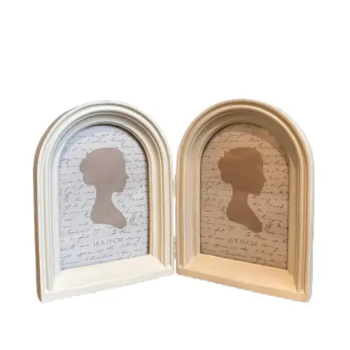 neutral-coloured-double-arched-curved-photo-frame-at-albury-house-interiors-essex