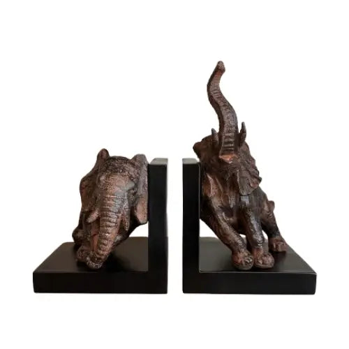 Elephant Bookends