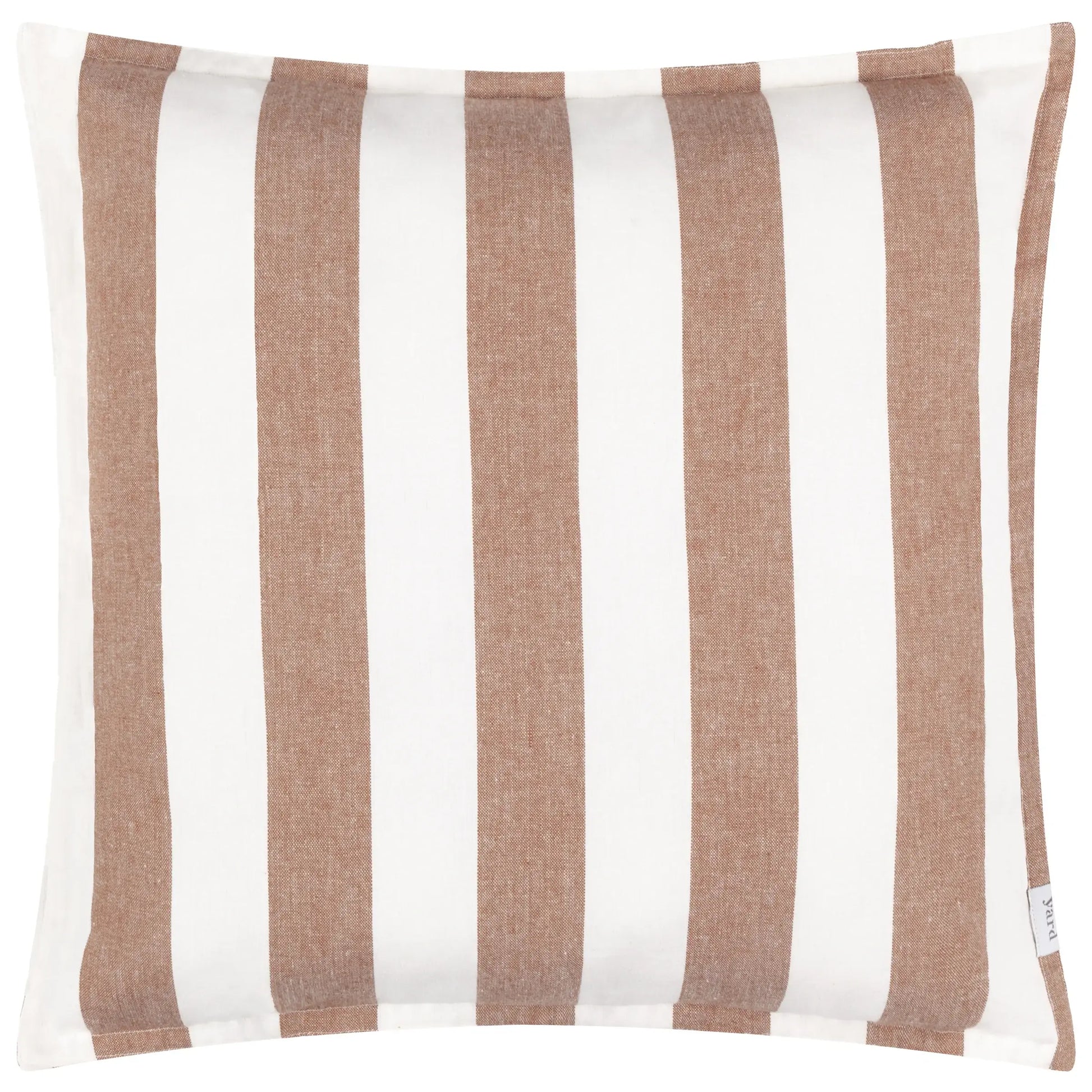 esher-reversible-outdoor-garden-cushion-in-brown-and-white-stripes-with-trimmed-edge-at-albury-house-interiors