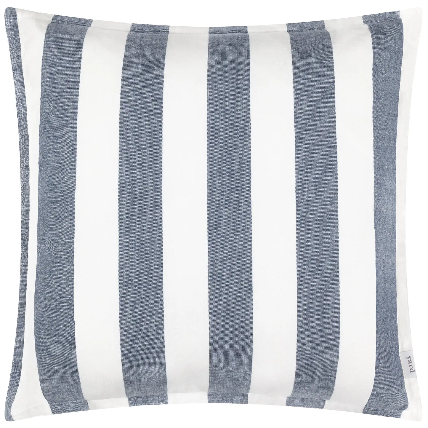 esher-outdoor-waterproof-reversible-striped-cushion-in-navy-blue-and-white-with-trimmed-edge-at-albury-house-interiors