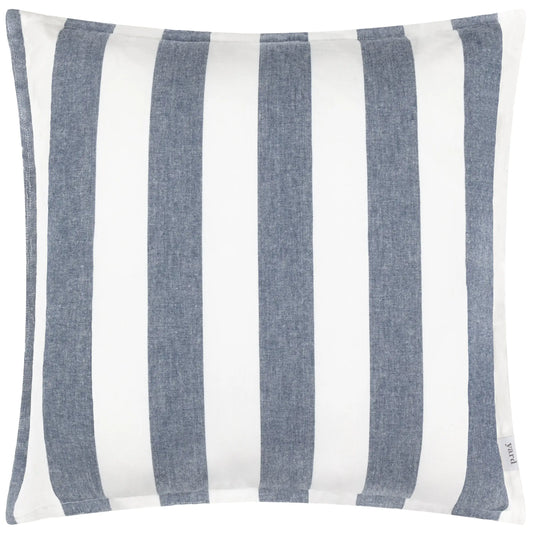 esher-outdoor-waterproof-reversible-striped-cushion-in-navy-blue-and-white-with-trimmed-edge-at-albury-house-interiors