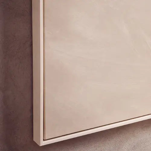 Framed canvas shore tidal wave beach textured wall art, in neutral colours at Albury House Interiors . Luxury Homewares
