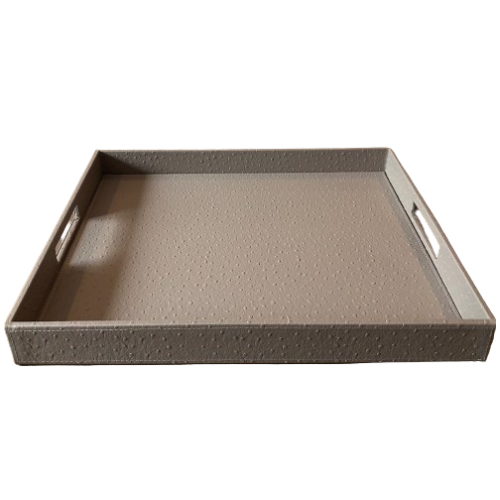 grey-faux-ostrich-leather-textured-coffee-table-tray-with-handles-at-albury-house-interiors-essex