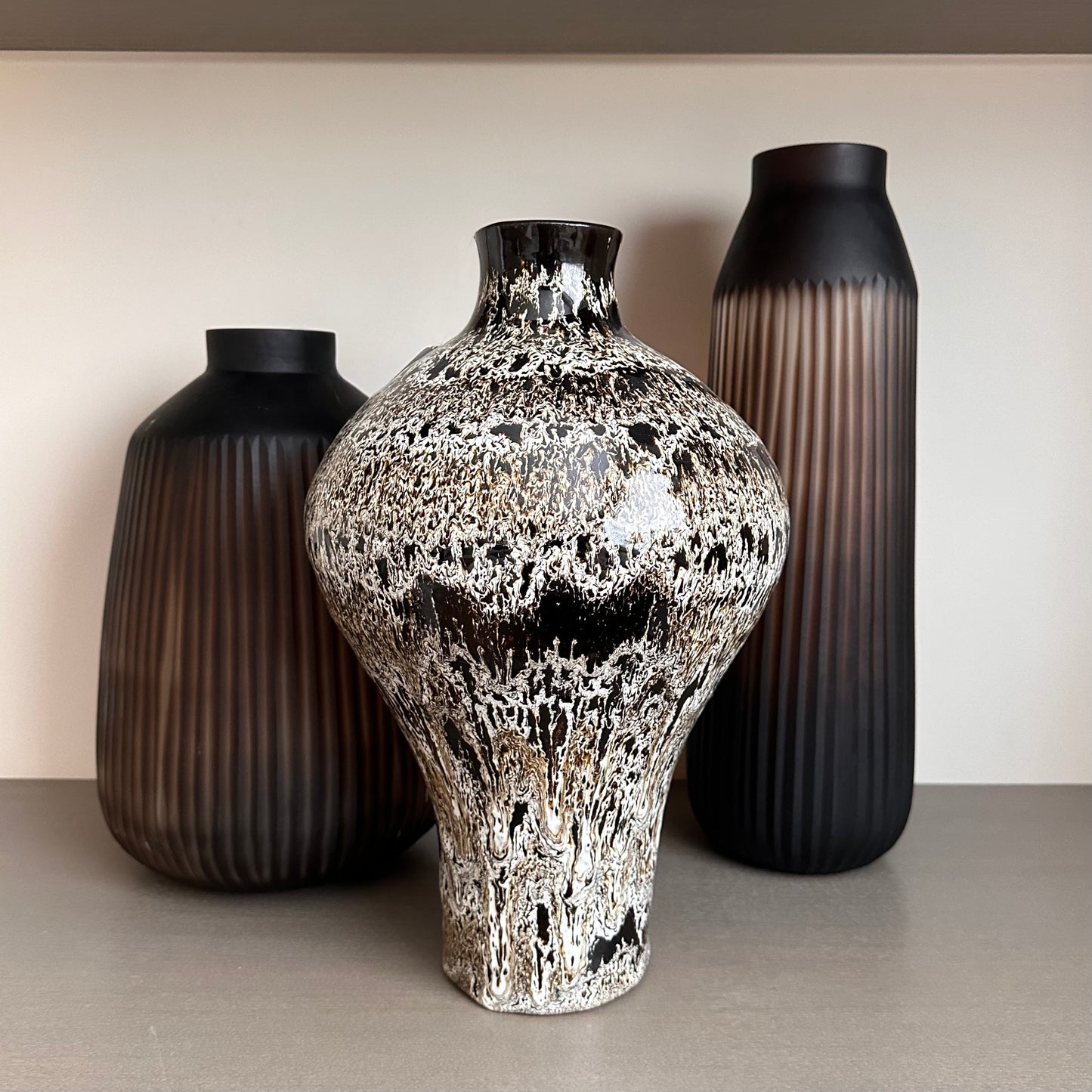 Brown Speckle Vase