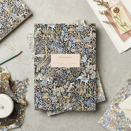 Katie-leamon-dark-forest-print-notebook-at-albury-house-interiors-harlow-essex