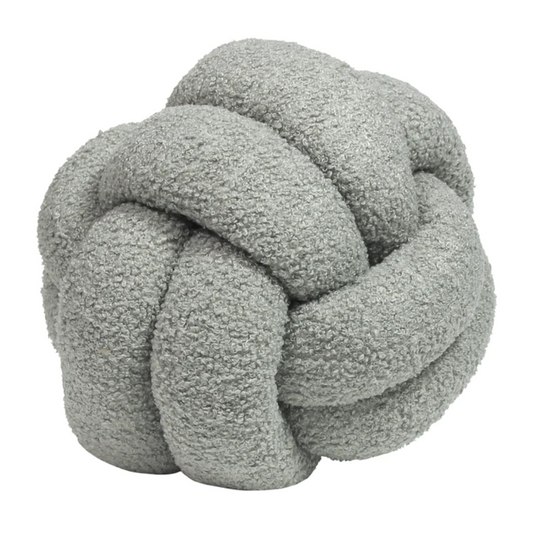 Knot Cushion - Grey