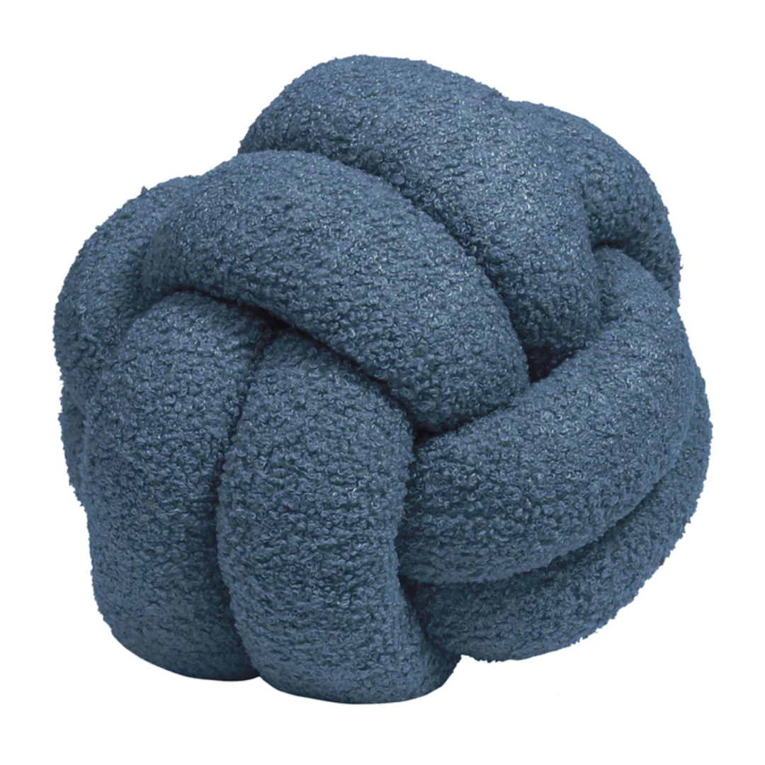 Knot Cushion - Navy