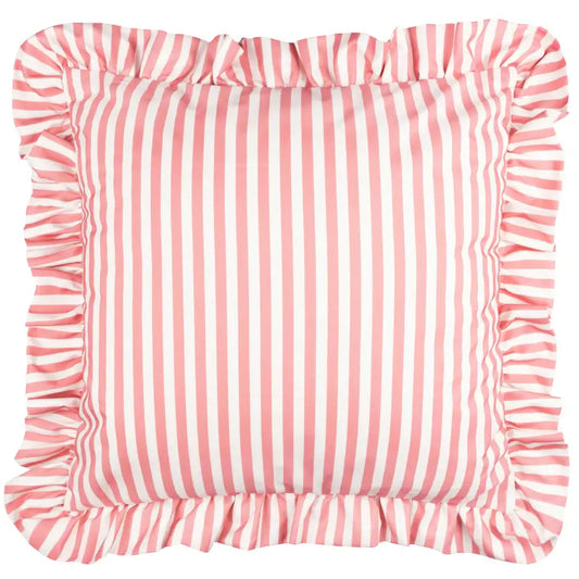 lottie-square-outdoor-weatherproof-cushion-with-white-and-baby-pink-stripes-and-matching-ruffle-frill-edge-alfresco-dining-at-albury-house-interiors-home-decor-shop-in-essex