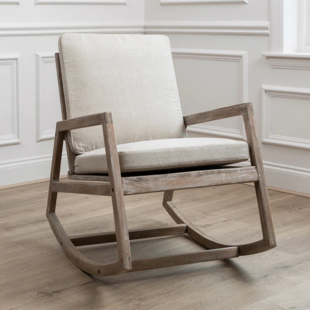 Mango Wood Rocking Chair