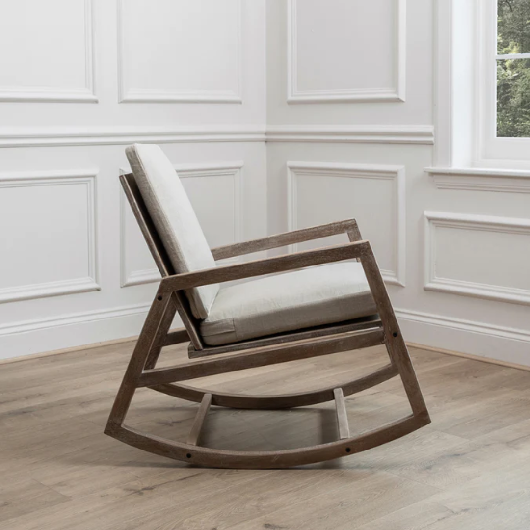 Mango Wood Rocking Chair