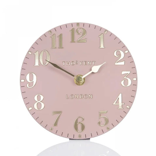 round-small-mantel-clock-with-gold-numbers-and-hands-at-albury-house-interiors