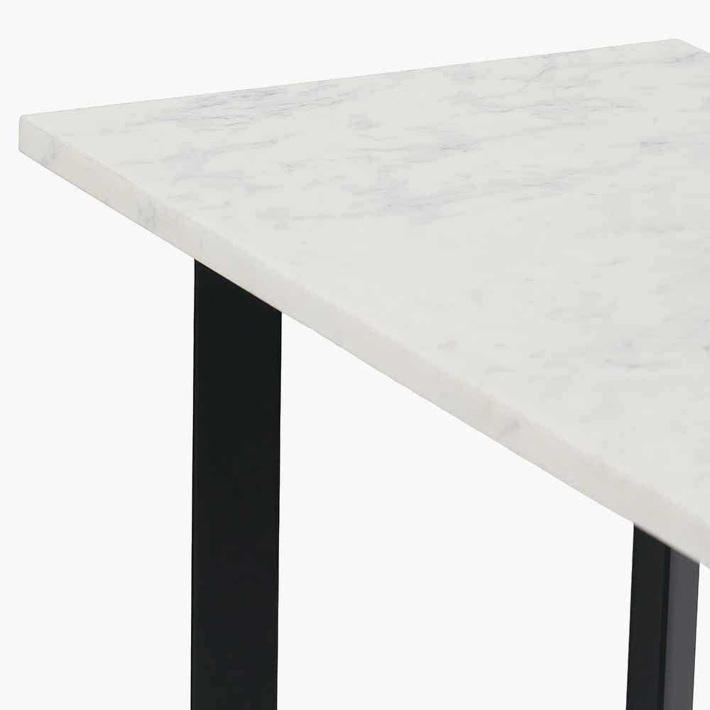 Marble Curved Leg Console Table