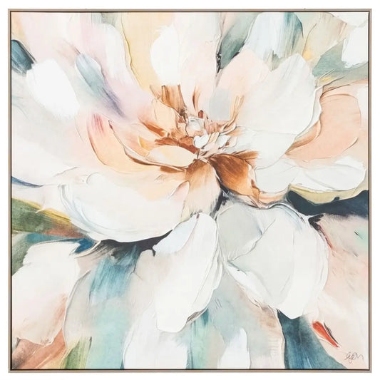 blush-pink-peony-flower-square-canvas-wall-art-with-frame-at-albury-house-interiors-essex