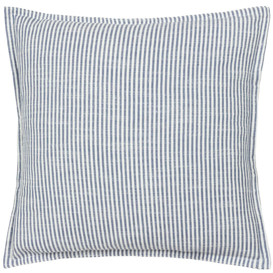 cotton-square-cushion-with-oxford-refined-edge-and-double-sided-blue-and-white-pinstripe-design-at-albury-house-interiors 
