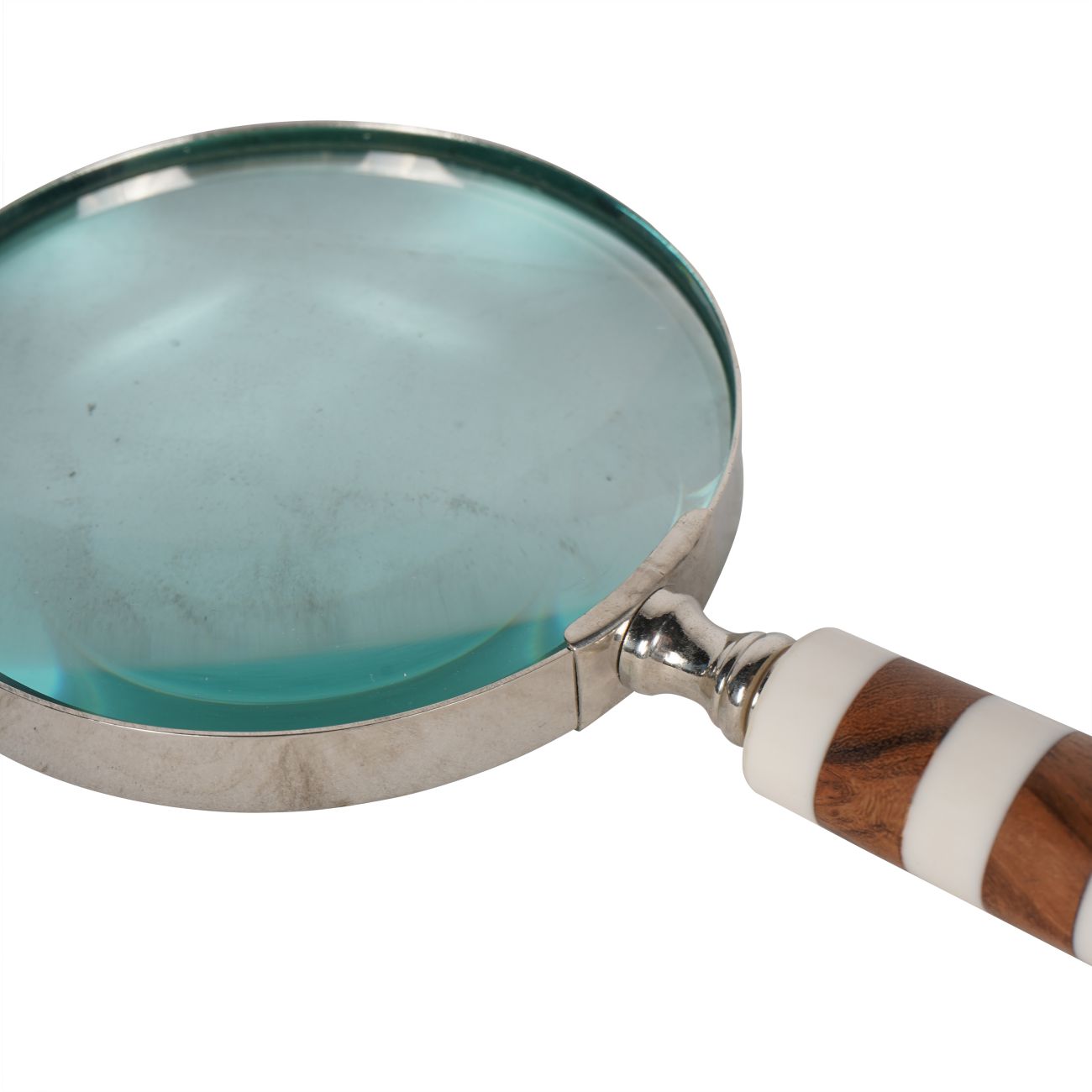 Striped Wood Magnifying Glass