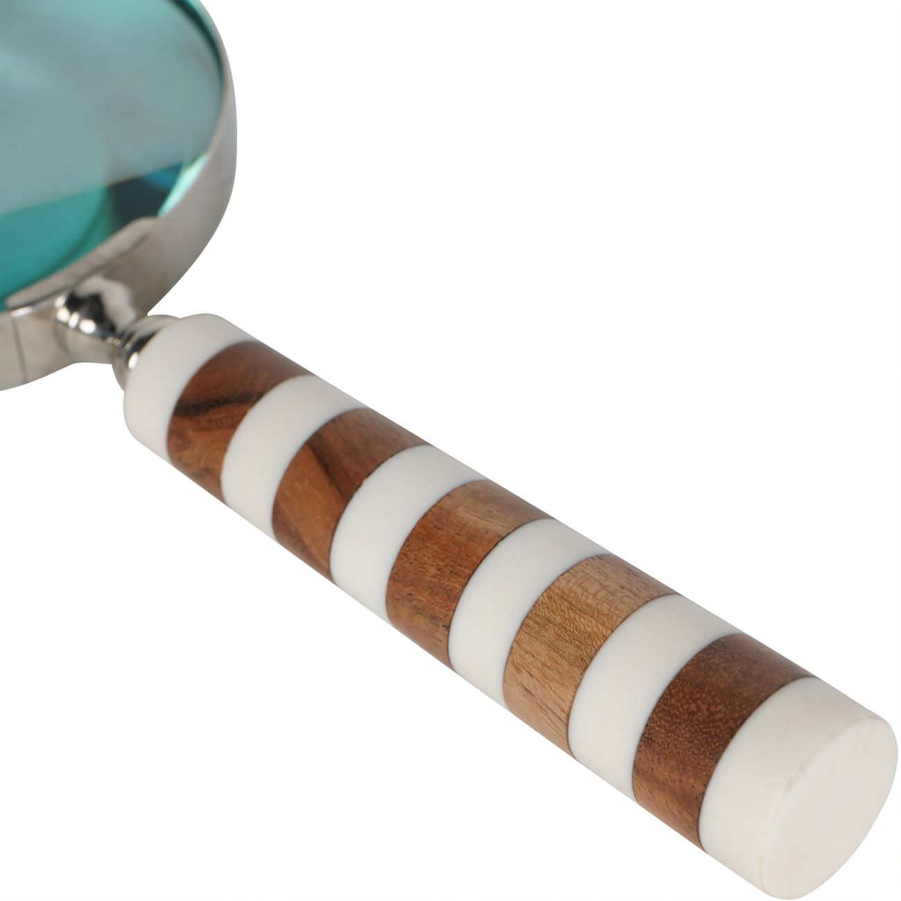 Striped Wood Magnifying Glass