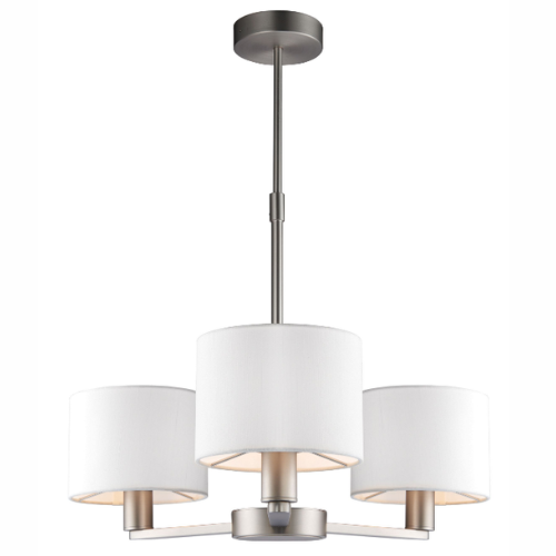 Trevi Ceiling Pendant 3 Arm Nickel