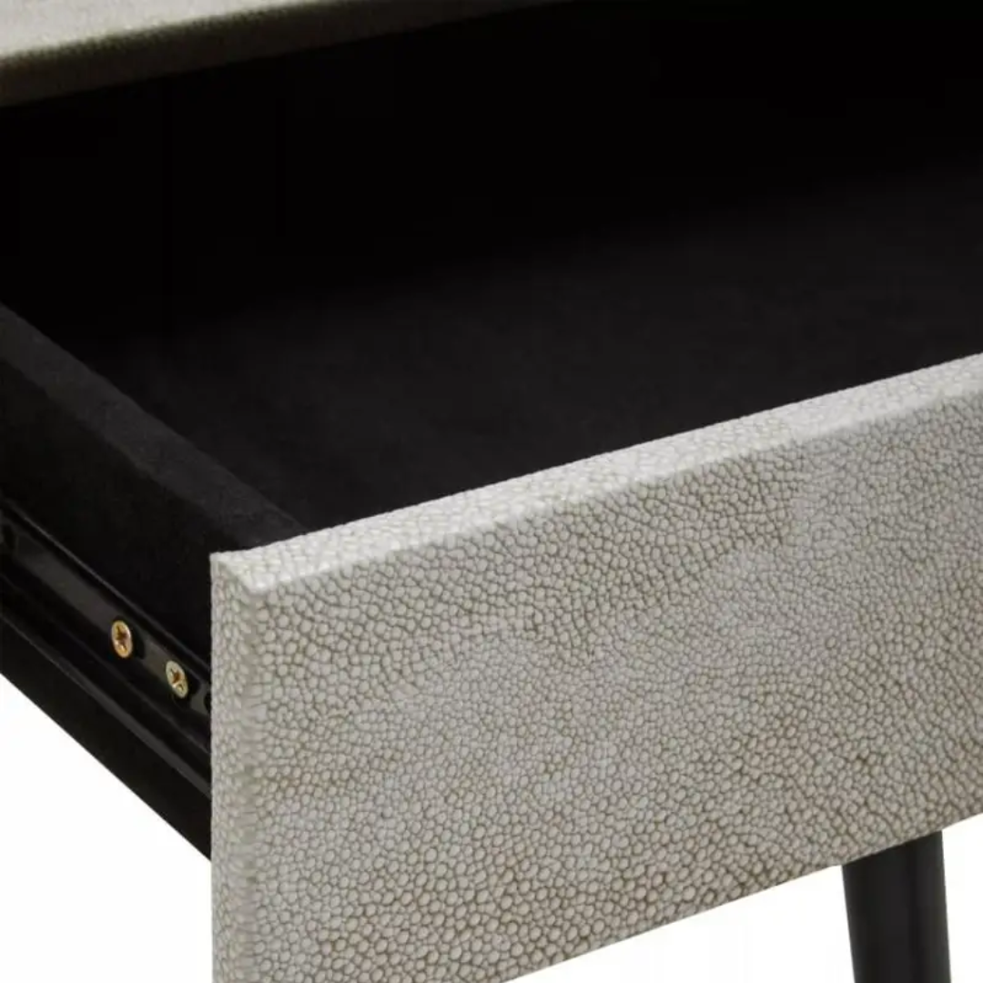 Shagreen Console With Drawers