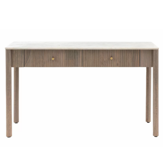 Reeded Console Table