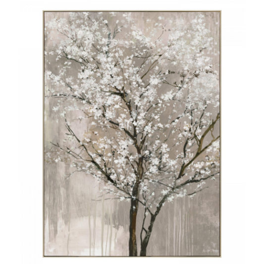 Grey Blossom Art Work