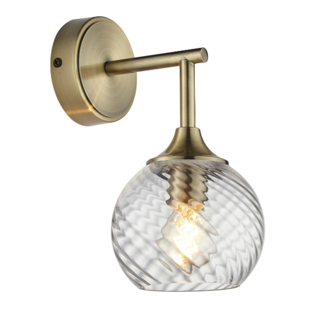 Lustria Wall Light Brass