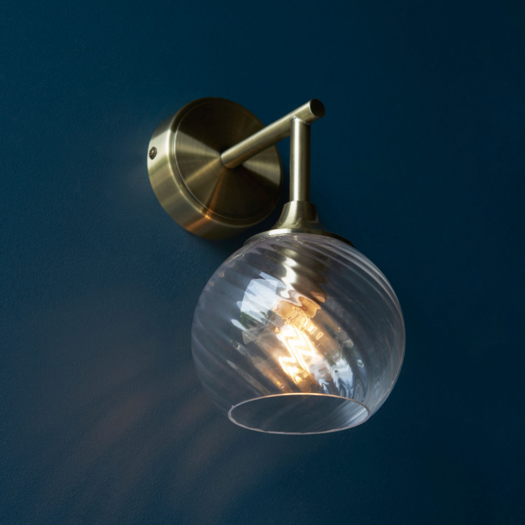 Lustria Wall Light Brass