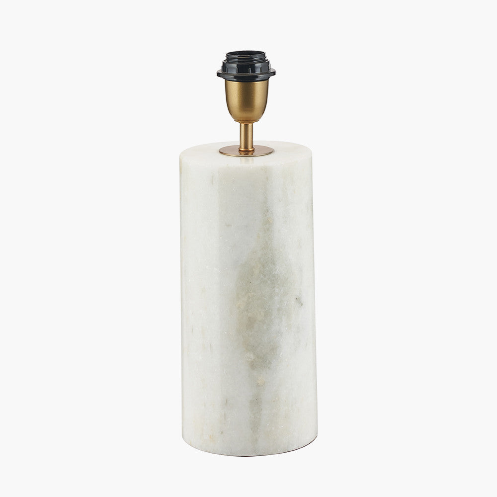 White Marble Lamp Base