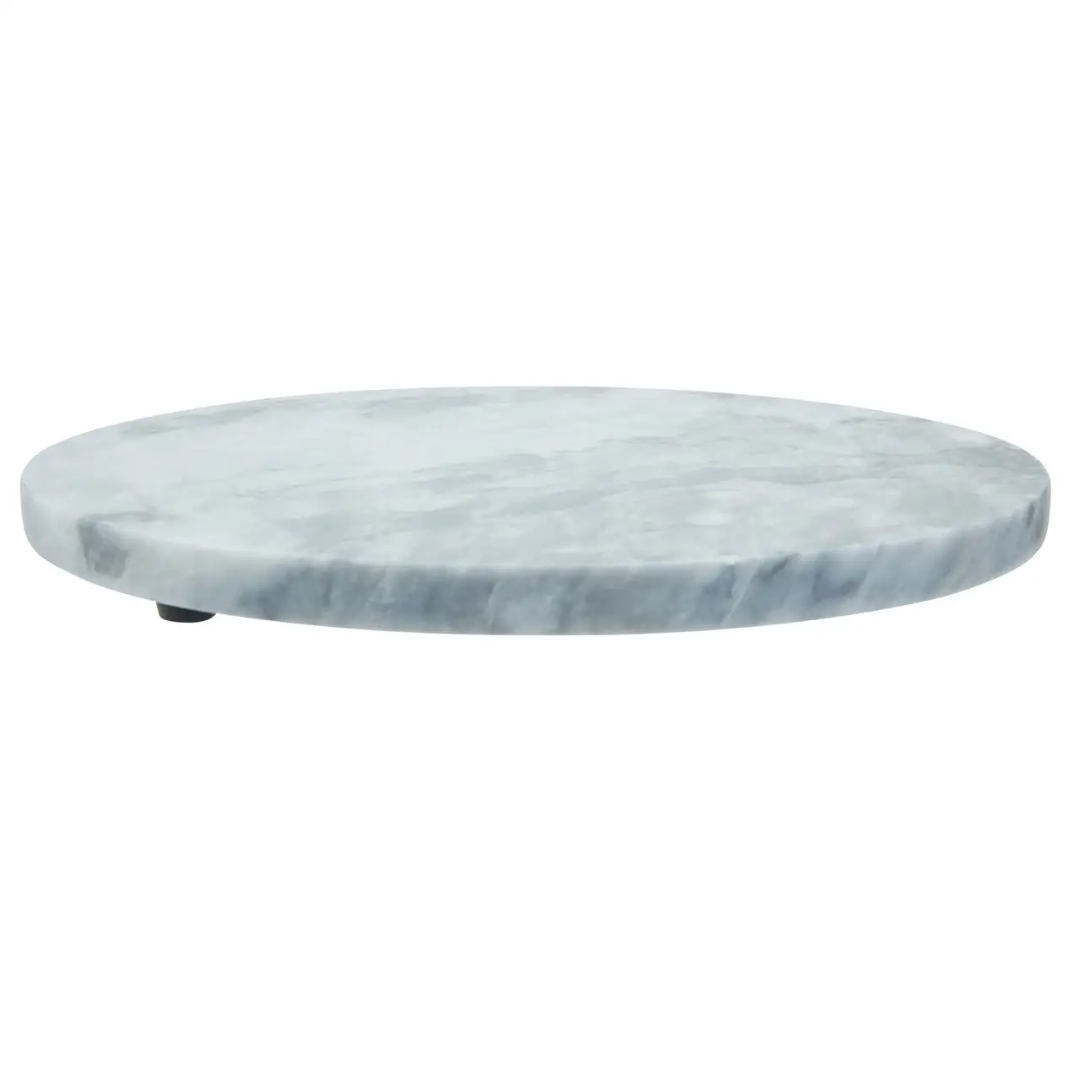 White Marble Round Chopping Board