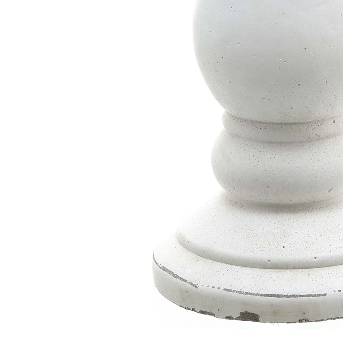 White Ceramic Candle Holder