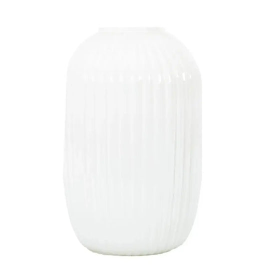 white-glass-ribbed-vase-at-albury-house-interiors-shop-essex