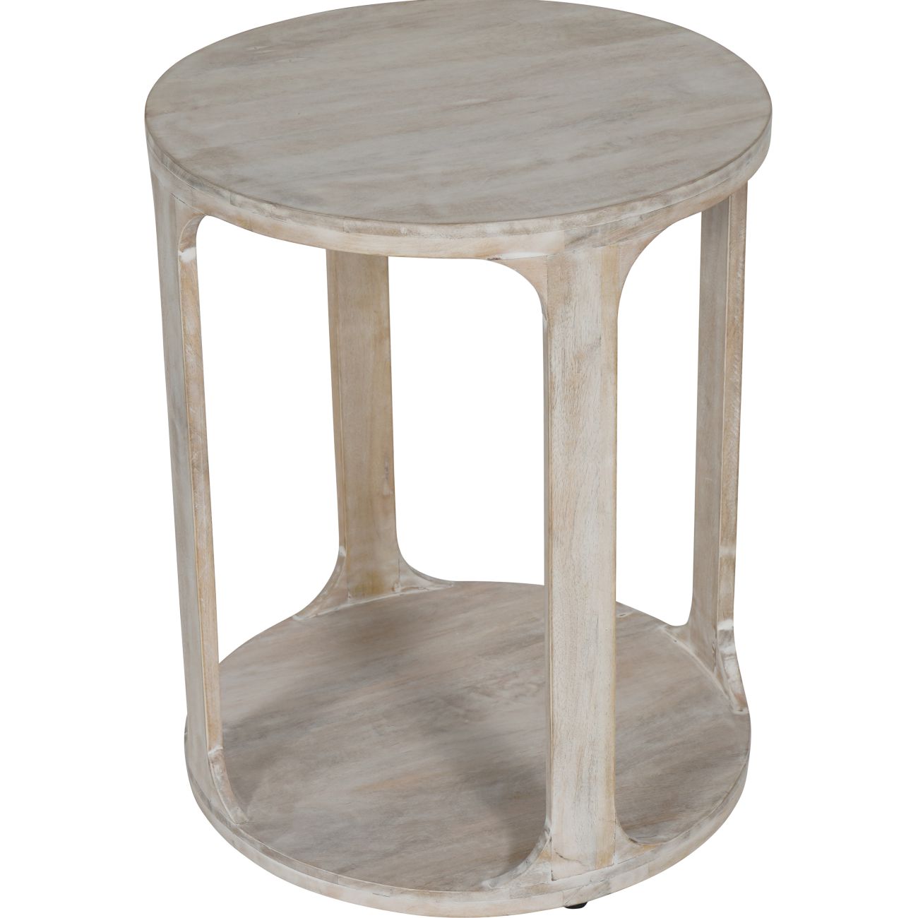 Whitewash Sidetable