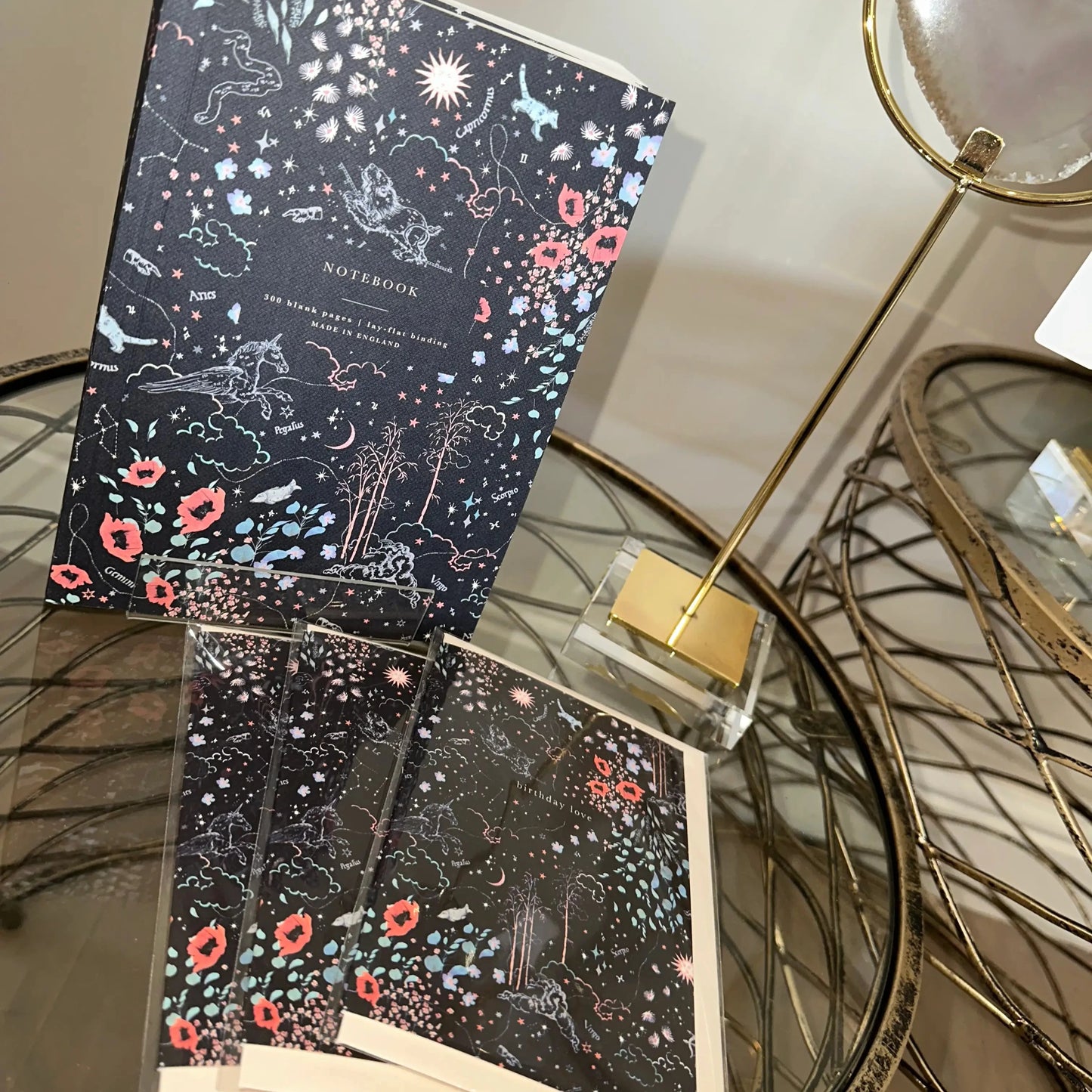 zodiac-navy-blue-printed-notepad-and-birthday-card-by-katie-leamon-stocked-at-albury-house-interiors-essex